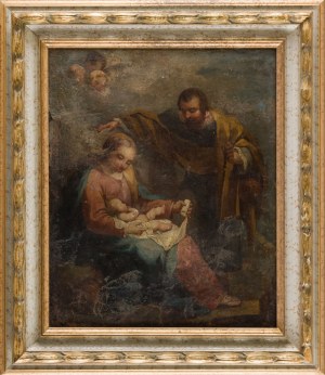 Malarz nieokreślony, polski (XVIII/XIX w.), Święta Rodzina, według Marcello BACCIARELLI (1731-1818)