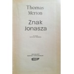 MERTON Tomasz - Znak Jonasza (WYDANIE PIERWSZE)