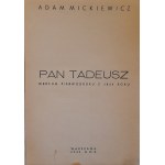 MICKIEWICZ Adam - Pan Tadeusz (1935 rok)