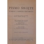 PISMO ŚWIĘTE STAREGO I NOWEGO TESTAMENTU w przekładzie o. Jakuba WUJKA (z kompletem map
