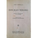 ZORRILLA Jose - Don Juan Tenorio. Dramat fantastyczny w 7-iu aktach (1925)