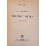 de BALZAC Honore - Kuzynka Bietka (Komedia ludzka, przekład Tadeusz BOY-ŻELEŃSKI) - 1949