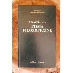 EINSTEIN Albert - Pisma filozoficzne