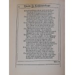 KOCHANOWSKI Jan - Pieśni Iana Kochanowskiego. Księgi dwoie. -REPRINT 1586, PIERWSZE WYDANIE WSPÓŁCZESNE