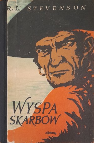 STEVENSON Robert Louis - Wyspa skarbów (klimatyczne wydanie retro, 1955). Ilustracje Stanisław TOPFER