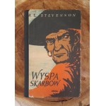 STEVENSON Robert Louis - Wyspa skarbów (klimatyczne wydanie retro, 1955). Ilustracje Stanisław TOPFER