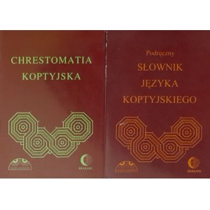 Chrestomatia koptyjska. Słownik języka koptyjskiego (komplet 2-tomowy)