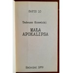 KONWICKI Tadeusz - Mała apokalipsa (ZAPIS nr 10/1979, Index on Censorship, Londyn)
