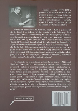 HEMAR Marian - Poezje zebrane wrzesień 1939 - maj 1945
