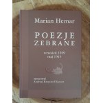 HEMAR Marian - Poezje zebrane wrzesień 1939 - maj 1945