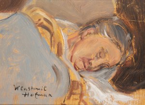 Wlastimil Hofman (1881 Praga - 1970 Szklarska Poręba), Śpiąca Ada