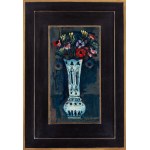 Joseph Pressmane (1904 Beresteczko, Ukraina - 1967 Paryż), Bukiet w dużym wazonie (Bouquet dans un grand vase)