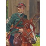 Stanisław Studencki (1900 Nowy Sącz - 1944 Iwonicz ?), Patrol, 1938