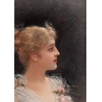 Emile Eisman-Semenowsky (1859 - 1911 ), Portret kobiety, 1892