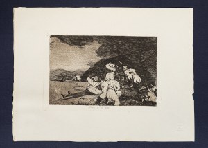 Francisco de Goya, Francisco de Goya. Desastres de la Guerra 6. Bien te se está z teki ''Desastres de la guerra de Francisco de Goya'', 1863/2008