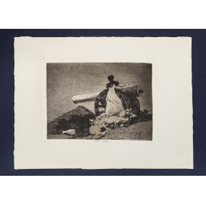 Francisco de Goya, Francisco de Goya. Desastres de la Guerra 7. Que valor z teki ''Desastres de la guerra de Francisco de Goya'', 1863/2008