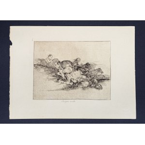 Francisco de Goya, Francisco de Goya. Desastres de la Guerra 8. Siempre sucede z teki ''Desastres de la guerra de Francisco de Goya'', 1863/2008