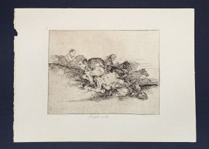 Francisco de Goya, Francisco de Goya. Desastres de la Guerra 8. Siempre sucede z teki ''Desastres de la guerra de Francisco de Goya'', 1863/2008