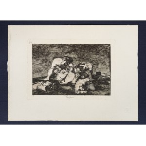 Francisco de Goya, Francisco de Goya. Desastres de la Guerra 10. Tampoco z teki ''Desastres de la guerra de Francisco de Goya'', 1863/2008