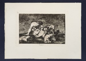 Francisco de Goya, Francisco de Goya. Desastres de la Guerra 10. Tampoco z teki ''Desastres de la guerra de Francisco de Goya'', 1863/2008