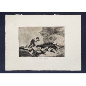 Francisco de Goya, Francisco de Goya. Desastres de la Guerra 12. Para eso habeis nacido z teki ''Desastres de la guerra de Francisco de Goya'', 1863/2008
