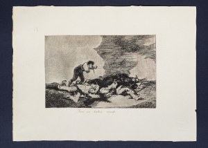 Francisco de Goya, Francisco de Goya. Desastres de la Guerra 12. Para eso habeis nacido z teki ''Desastres de la guerra de Francisco de Goya'', 1863/2008