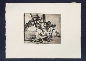Francisco de Goya, Francisco de Goya. Desastres de la Guerra 14. Duro es el paso z teki ''Desastres de la guerra de Francisco de Goya'', 1863/2008