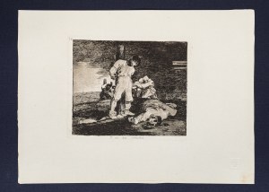 Francisco de Goya, Francisco de Goya. Desastres de la Guerra 15. Y no hai remedio z teki ''Desastres de la guerra de Francisco de Goya'', 1863/2008