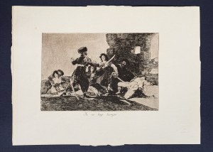 Francisco de Goya, Francisco de Goya. Desastres de la Guerra 19. Ya no hay tiempo z teki ''Desastres de la guerra de Francisco de Goya'', 1863/2008