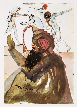 Salvador Dali, Salvador Dali, Genesis 37;28, 34-36 z teki 