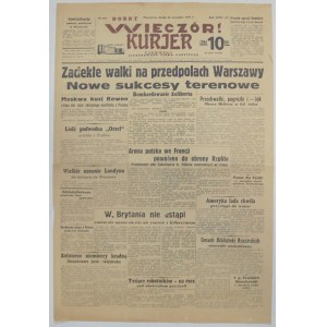 Dobry Wieczór Kurier Czerwony 20 IX 1939 - walki o Warszawę