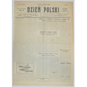 Dzień Polski (Kowno), 20 lipca 1939 - Gen. Ironside w W-wie