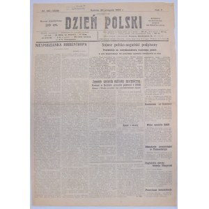 Dzień Polski (Kowno), 26 Sierpnia 1939 - sojusz polsko-angielski