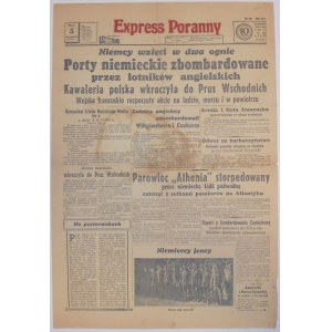 Express Poranny 5 IX 39 - 2 fronty przeciw Niemcom
