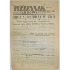 Ilustr. Dziennik Ludowy, 5 września 1939 - izolacja Niemiec