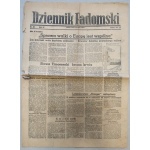 Dziennik Radomski, R.1943 nr 98 - Katyń - reakcje świata, komisja PCK