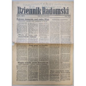 Dziennik Radomski, R.1943 nr 181 cd. list katyńskich [Katyń]