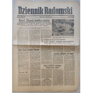 Dziennik Radomski, R.1943 nr 264 - apel Hitlera do narodów Europy