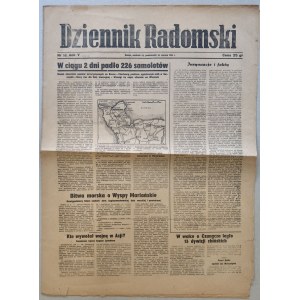 Dziennik Radomski, R.1944 nr 14 - karykatura antysemicka