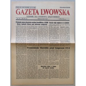 Gazeta Lwowska nr 119, 22.5.1943 lista katyńska [Katyń 6]