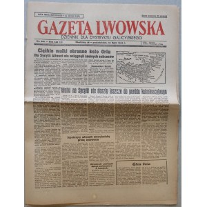 Gazeta Lwowska nr 166, 18-19.7.1943 listy katyńskie [Katyń 14, Drohobycz]