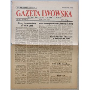 Gazeta Lwowska nr 176, 30.7.1943 listy katyńskie [Katyń 20]