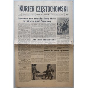 Kurier Częstochowski,18.10.1944 - poszukiwania zaginionych