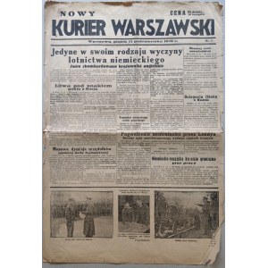 Nowy Kurier Warszawski R.1939 nr 3- z wizytą u polskich jeńców