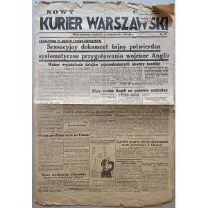 Nowy Kurier Warszawski. R.1939 nr 22 - o polityce Anglii