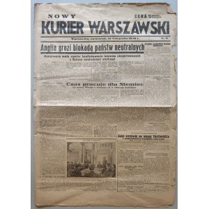 Nowy Kurier Warszawski. R.1939 nr 32 - kronika Warszawy