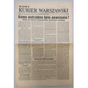 Nowy Kurier Warszawski. 1944 nr 197 z 24.08 /Powstanie Warszawskie/