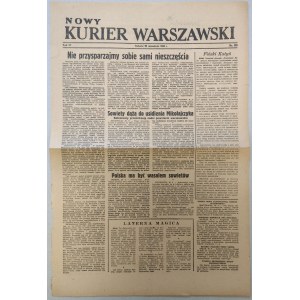 Nowy Kurier Warszawski 1944 nr 229 z 30.09 /Powstanie Warszawskie/