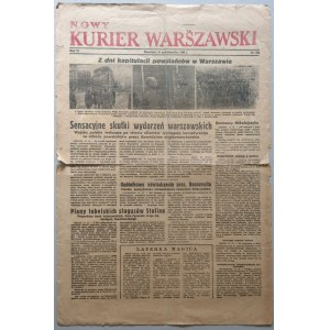 Nowy Kurier Warszawski 1944 nr 242 /Powstanie Warszawskie, kapitulacja/