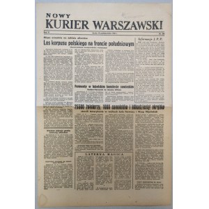 Nowy Kurier Warszawski 1944 nr 244 z 18.10 - [korpus polski]